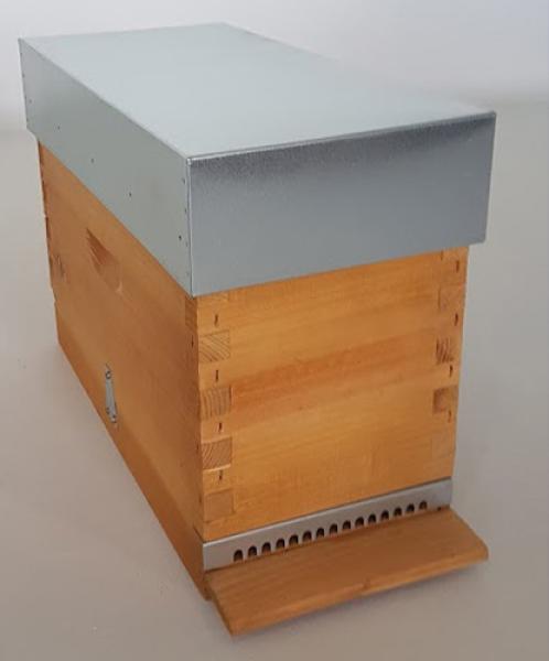 Kompletter Ablegerkasten mit 5 Rähmchen Langstroth